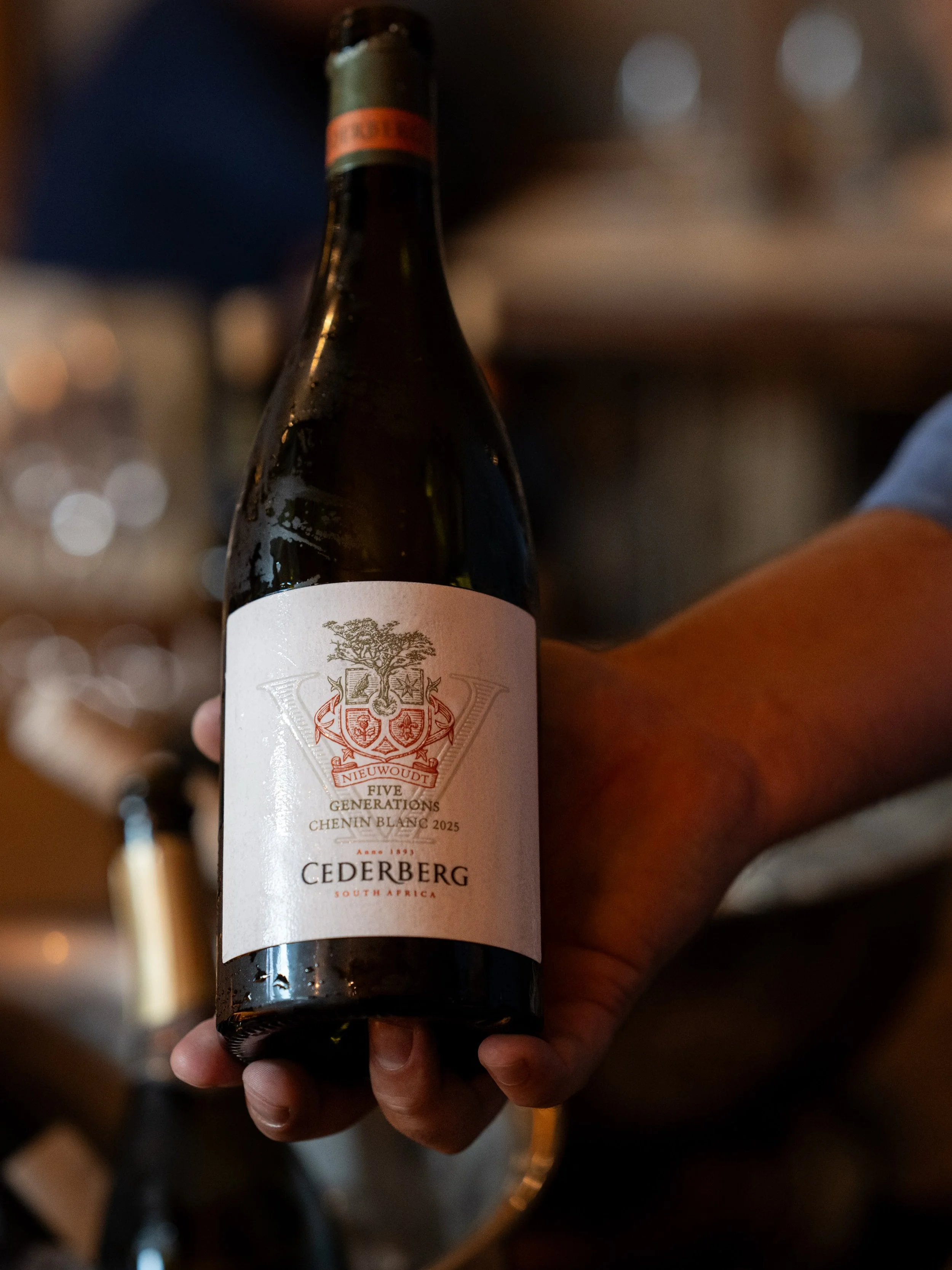 Cederberg Five Generations Chenin Blanc 2025 paired with Tracy&rsquo;s Quail, sweetcorn, absinth velout&eacute;, macadamia, naartjie &amp; basil.

Food &amp; Wine Pairing Dinner with David Nieuwoudt at The Chefs&rsquo; Table, Umhlanga.

@david_nieuwo
