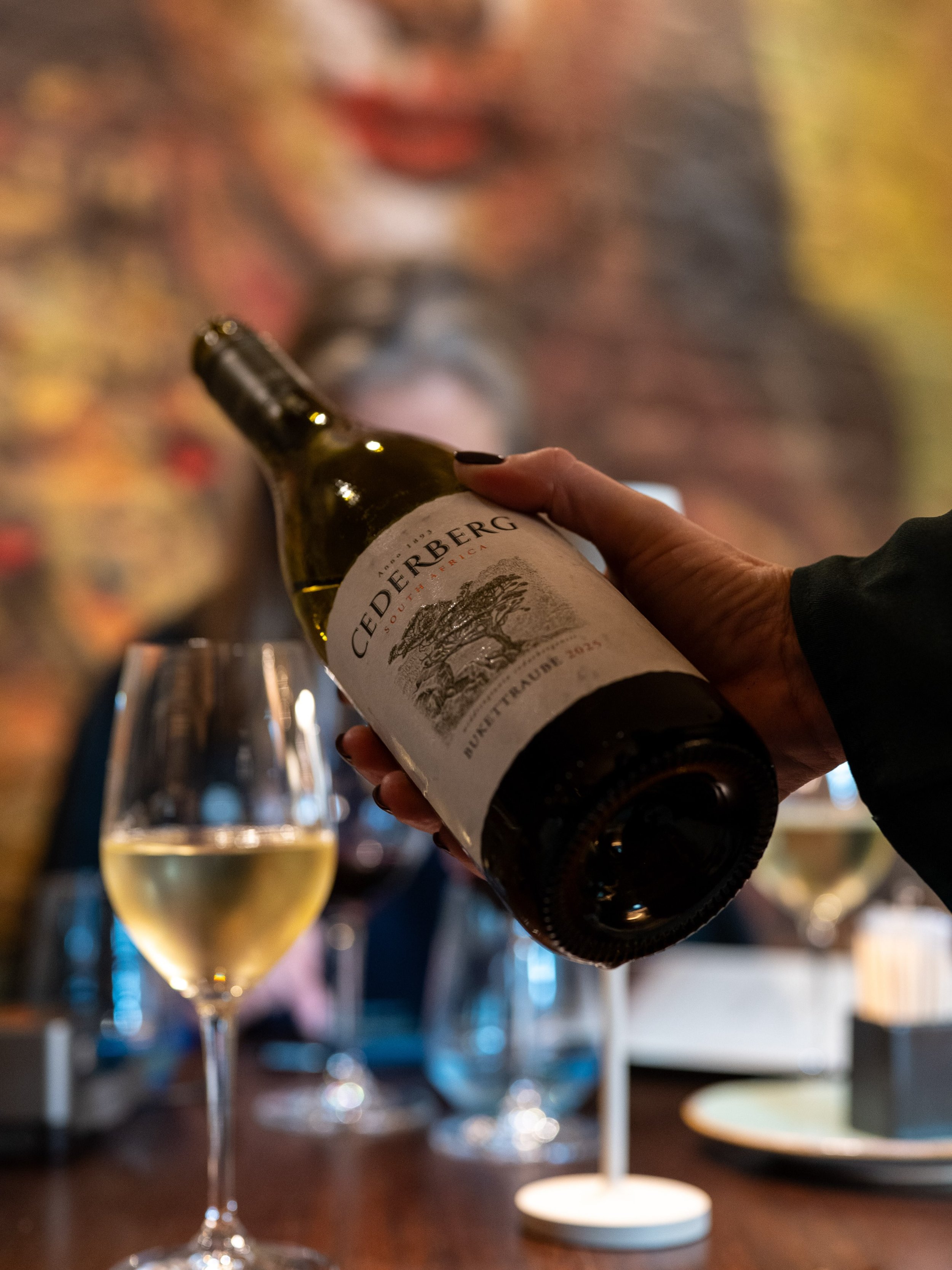 The final wine for the evening was Cederberg Bukettraube, classified as a semi-sweet and known as an aromatic white wine. The perfect finish to the Food &amp; Wine Pairing Dinner with David Nieuwoudt.

Thank you to David, Cederberg Wines and Ghost Co