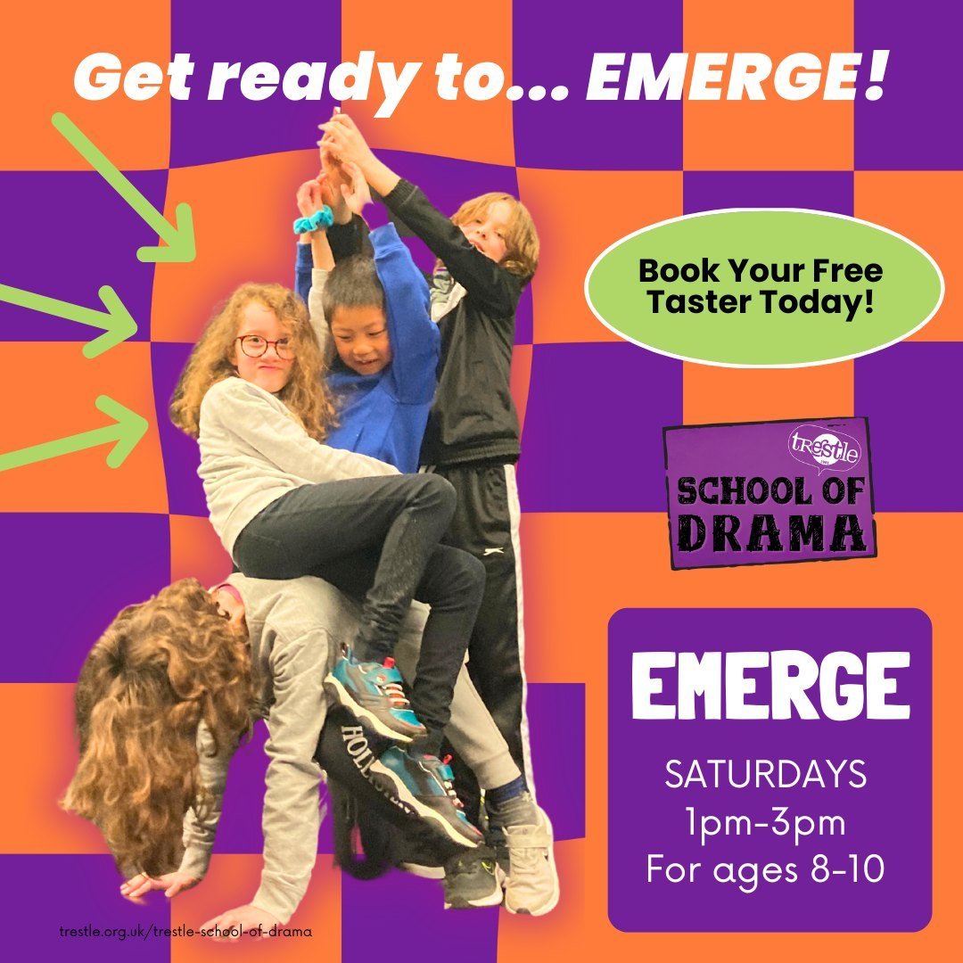 Why not kick off the Summer Term with a brand-new adventure? If you are aged between 8 - 10 why not join us for a fantastic #Free #Trial #Session! ⁠
⁠
@TrestleSchoolOfDrama offers its participants the opportunity to work, #learn and #play, inspiring 