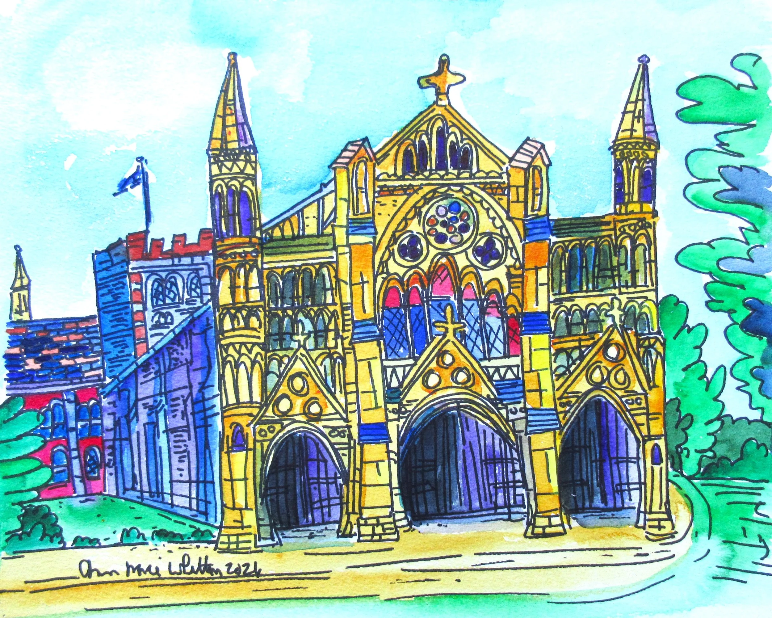 Ann Marie Whitton Exhibition | St Albans and Penzance Paintings