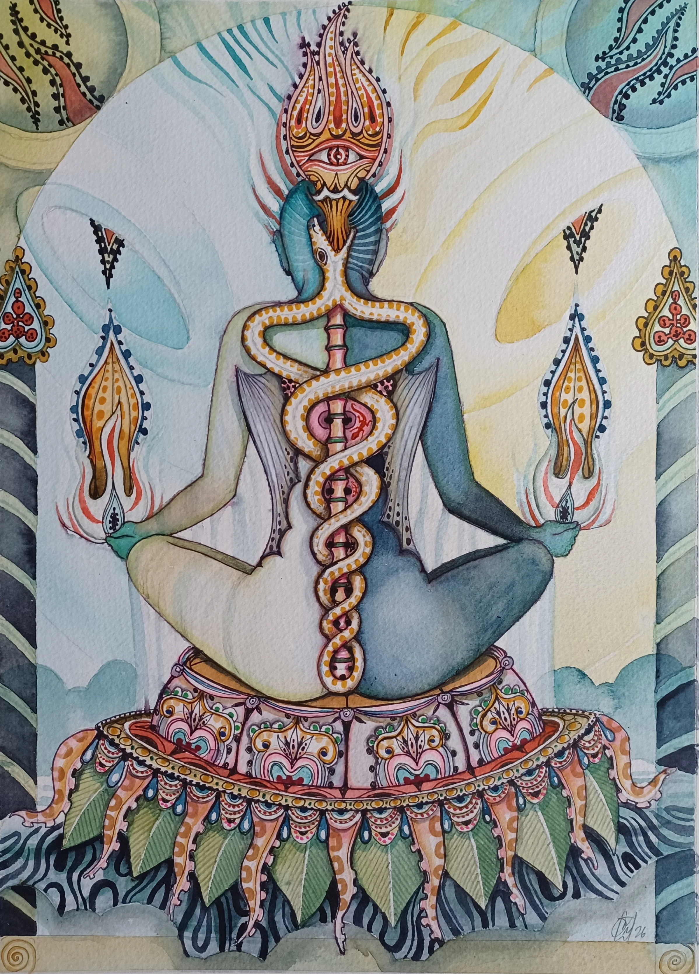  Kundalini Caduceus