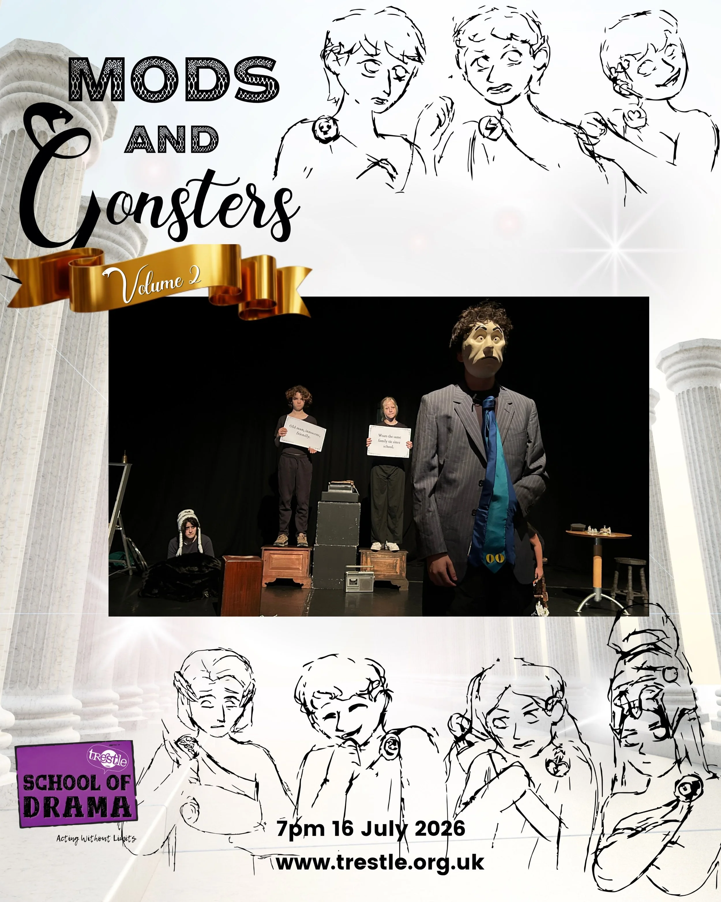 A massive well done to our Advance Class for their amazing performance of Mods and Gonsters last night! Months of work have been poured into this show filled with meddling Gods and menacing Monsters. 

Well done to everyone who took part, you are all
