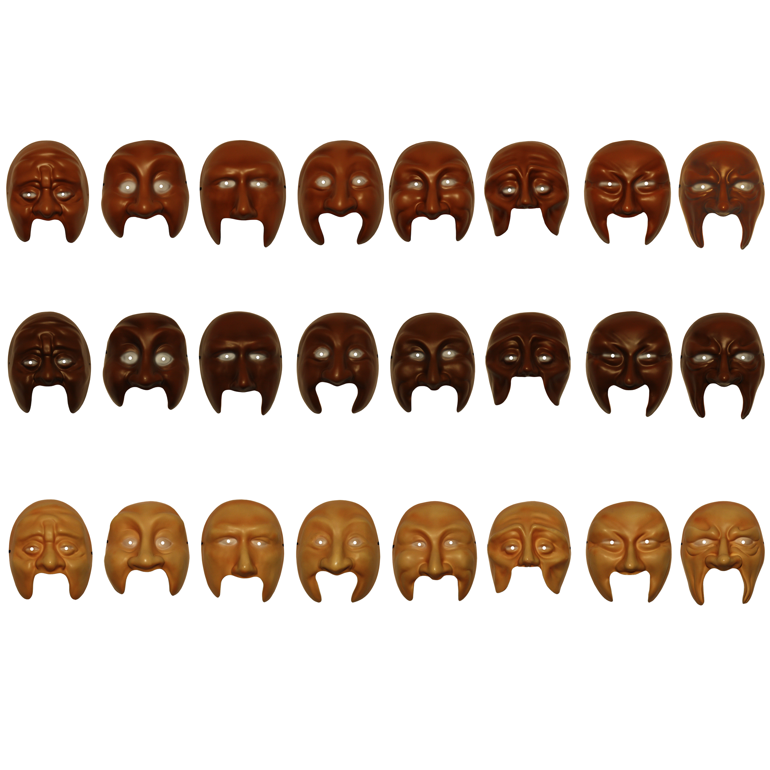 Trestle Half Masks | The Complete Collection