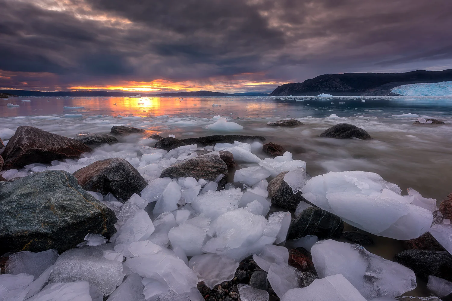 EQI GLACIER - GREENLAND