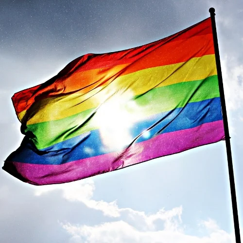 I mean, we can’t carry rainbow flags with us everywhere...