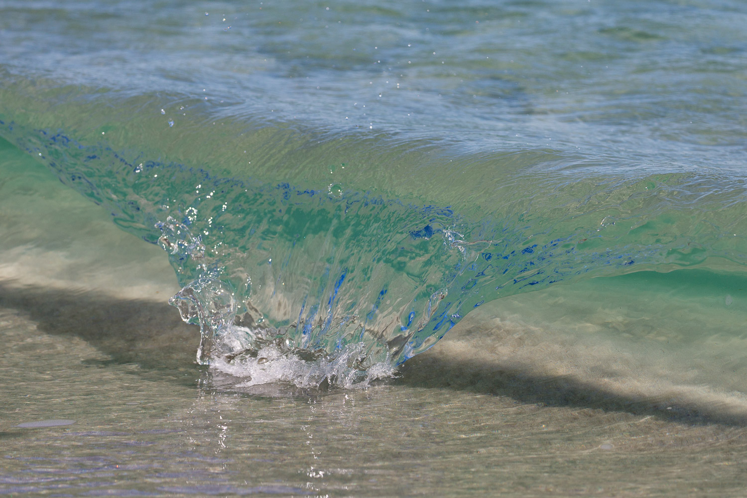 Beautiful wave breaking on Sanday Orkney