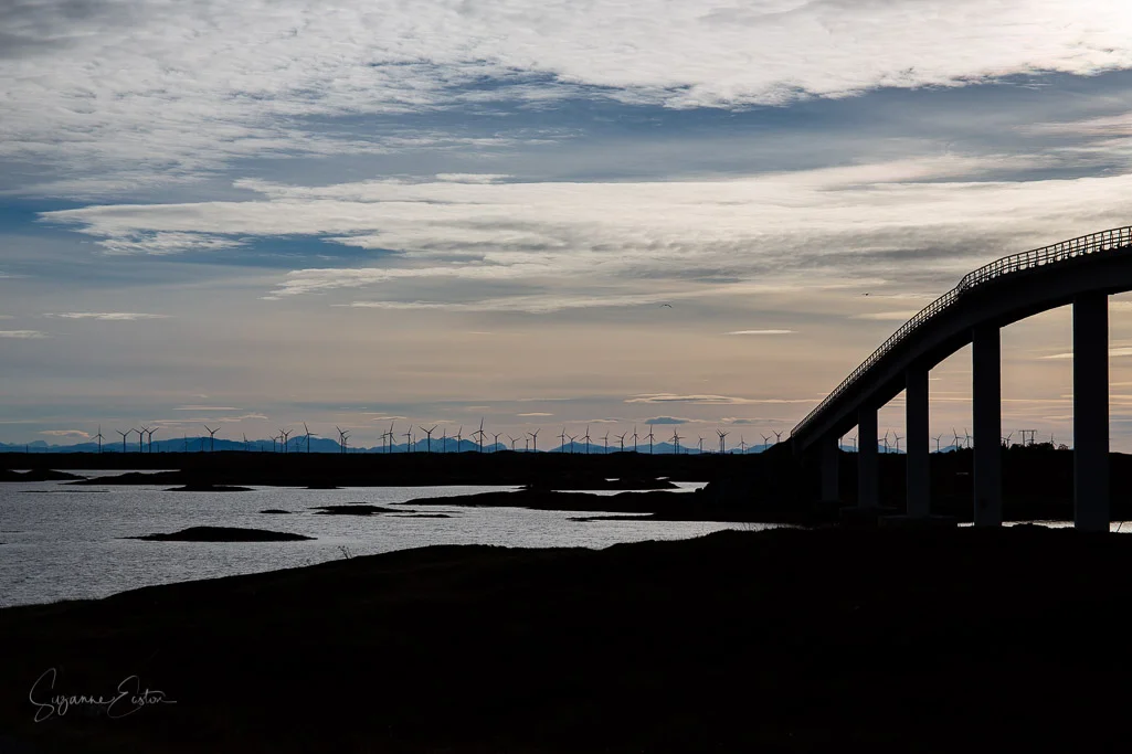 The second largest wind farm in Norway is located on the island of Smøla