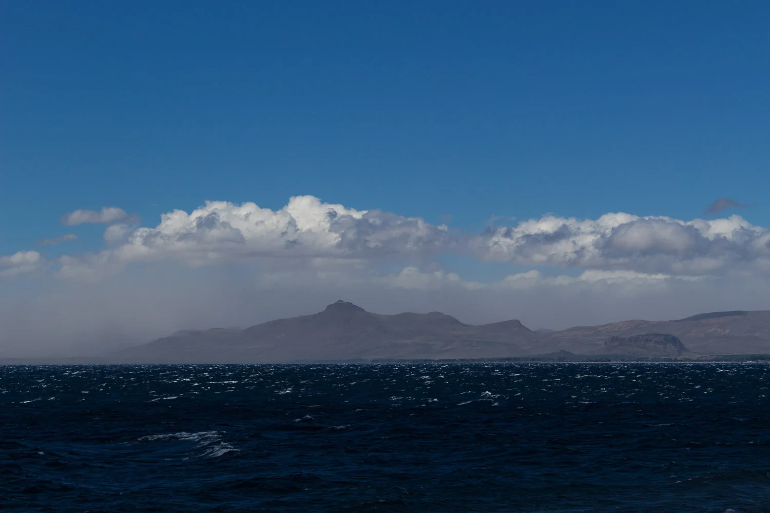 The mountains beyond Bariloche