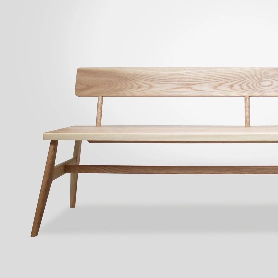 Bench with back rest