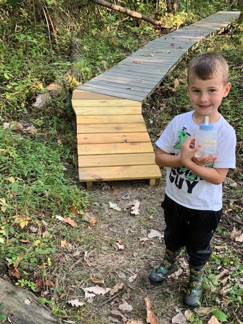 Michael Gale and Son- Building footbridge ramps.jpg