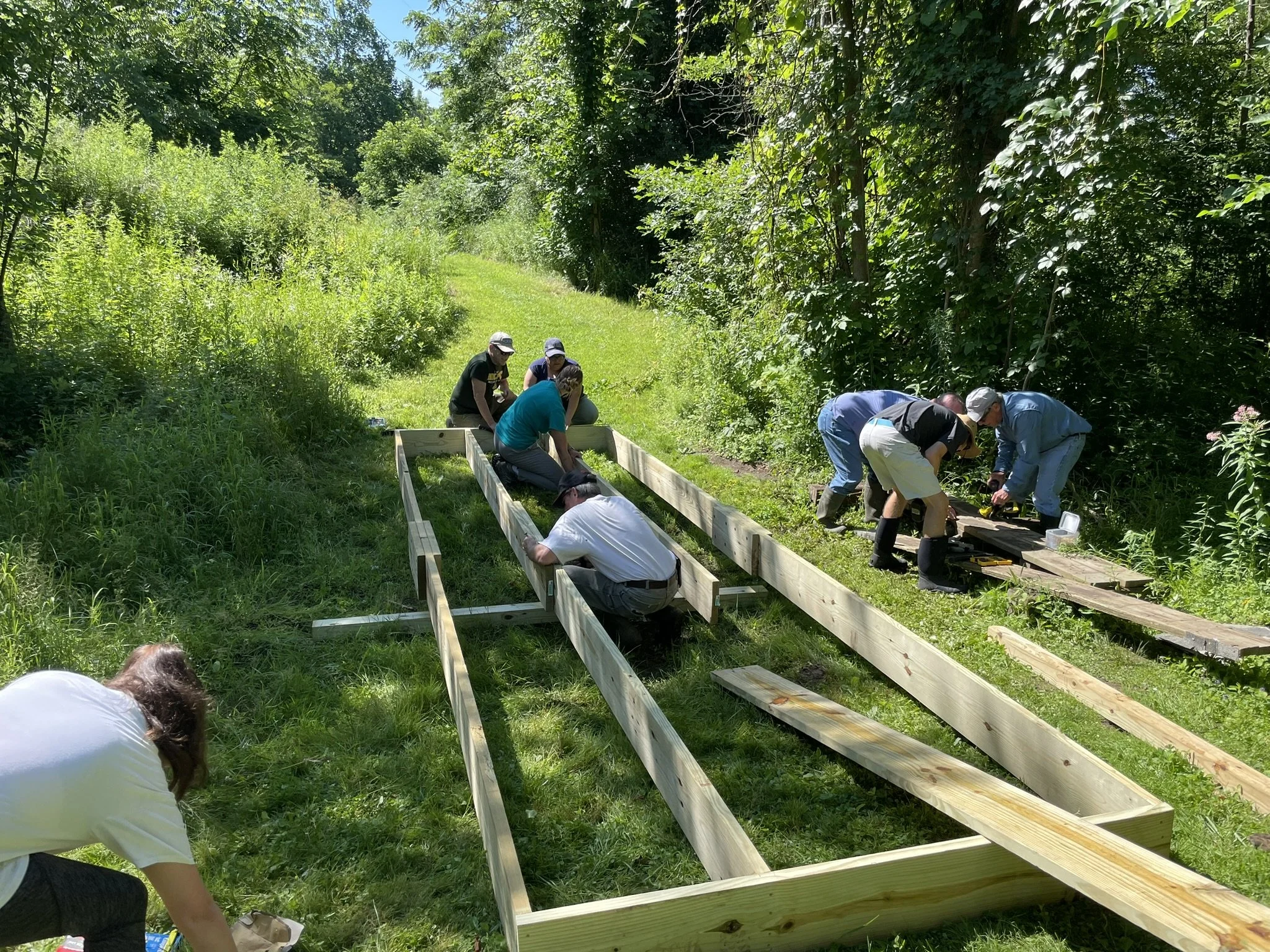 Trail Keepers: Carpentry at Ganargua Creek (6/20)