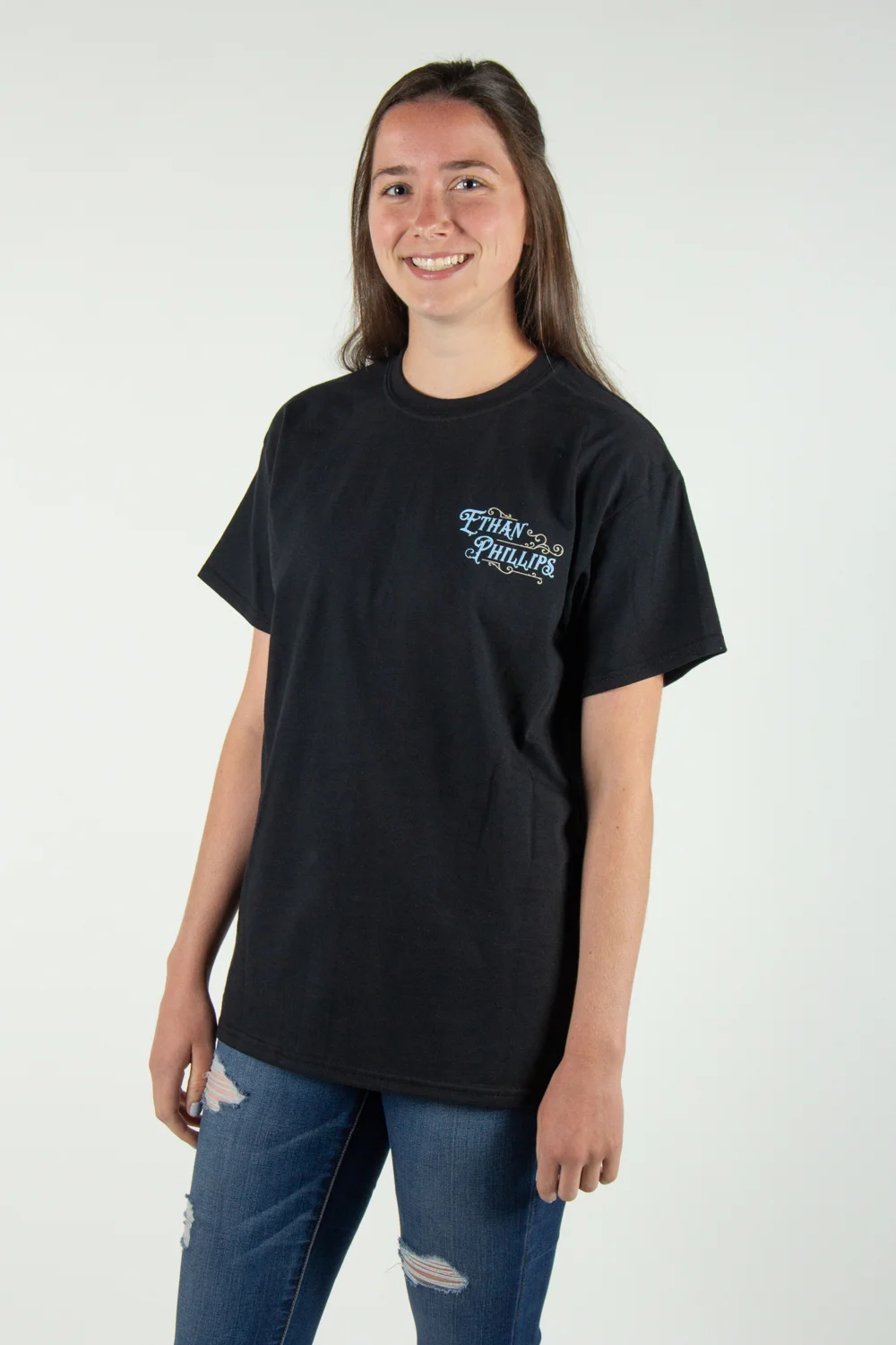 Ethan Phillips Classic Logo Tee (Black)