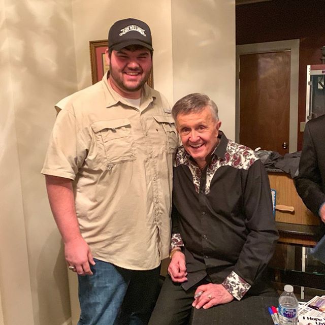 It&rsquo;s a good time to have a good time when Whisperin&rsquo; Bill&rsquo;s in the house. 
#whisperinbillanderson #realcountrymusic #legend