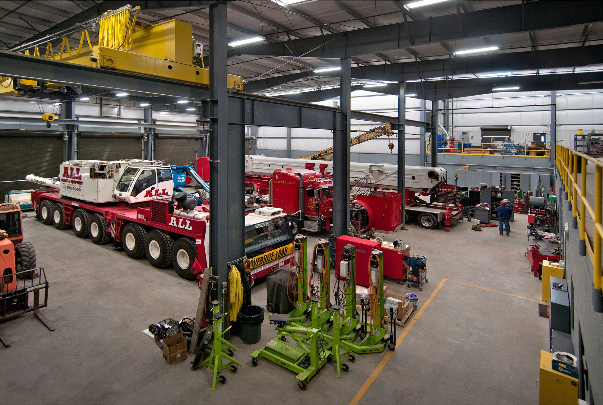 ALL CRANE OFFICE / MAINTENANCE GARAGE — Paramount Builders