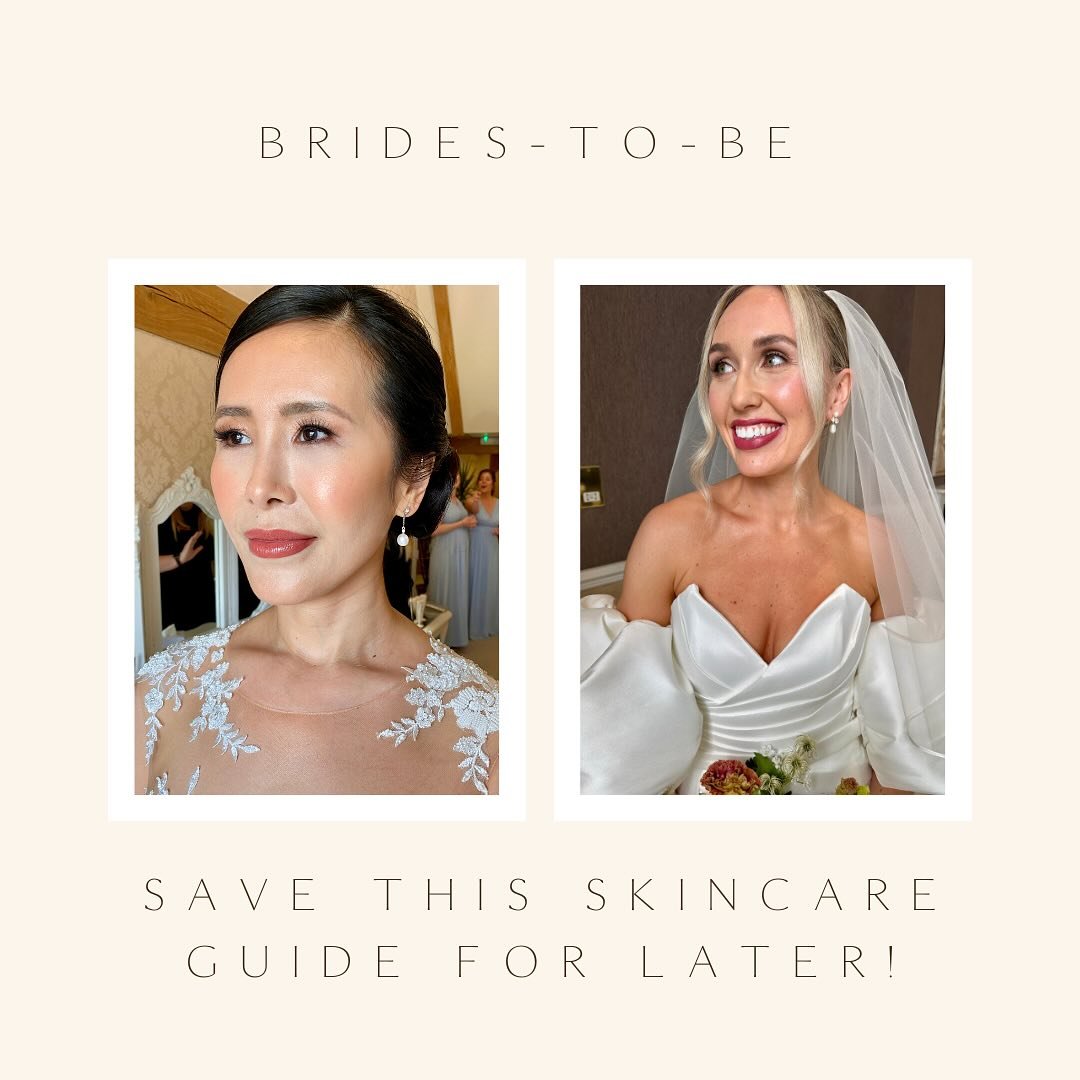 ✨Brides-To-Be Take Note ✨

Makeup like this all starts with a really thorough skincare routine, before you book your trial it&rsquo;s worth thinking about elevating your routine or starting one. Skincare is EVERYTHING, and I really mean it when I say