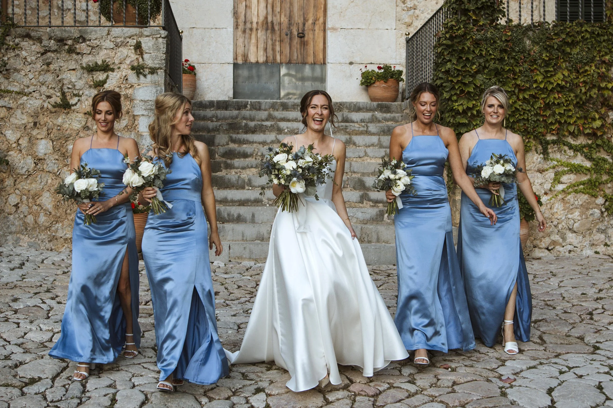  Luxury Destination Wedding Hair &amp; Makeup in Mallorca | Real Bride at Finca Comassema by The Destination Collective