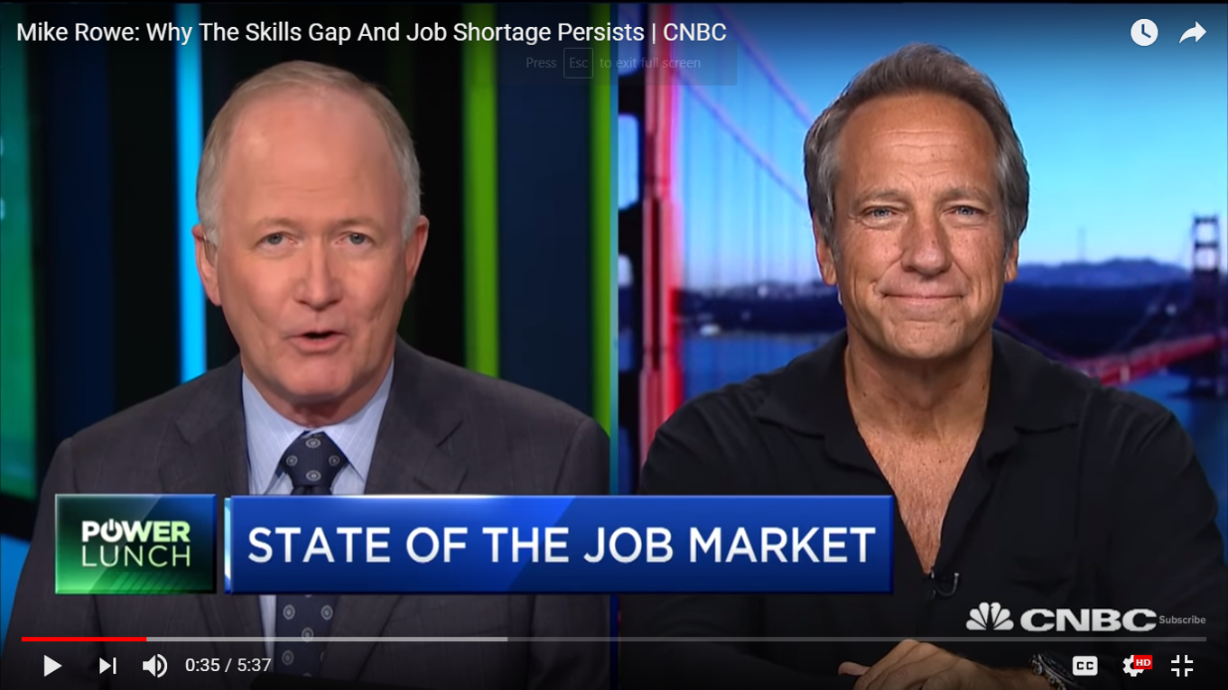 "Mike Rowe on Closing the Skills Gap"