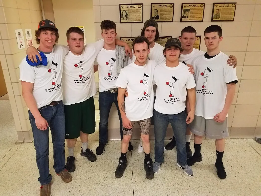 Dip, Duck, Dive, DODGE!  Peer Leadership Hosts Tournament