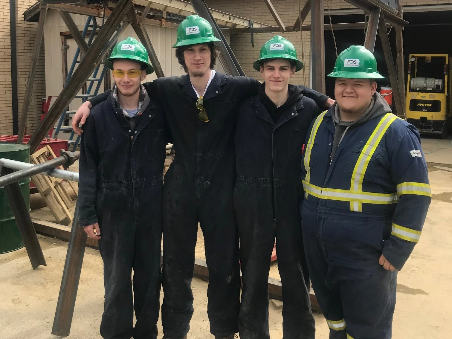 Fluid Delivery Solutions "Signs" Four Gas and Oil Seniors — Lawrence