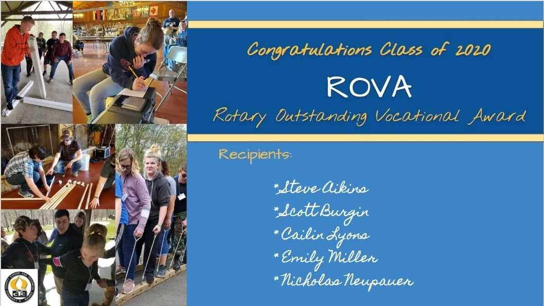 ROVA seniors have earned their navy and gold honor cord!  Congratulations ROVA recipients!