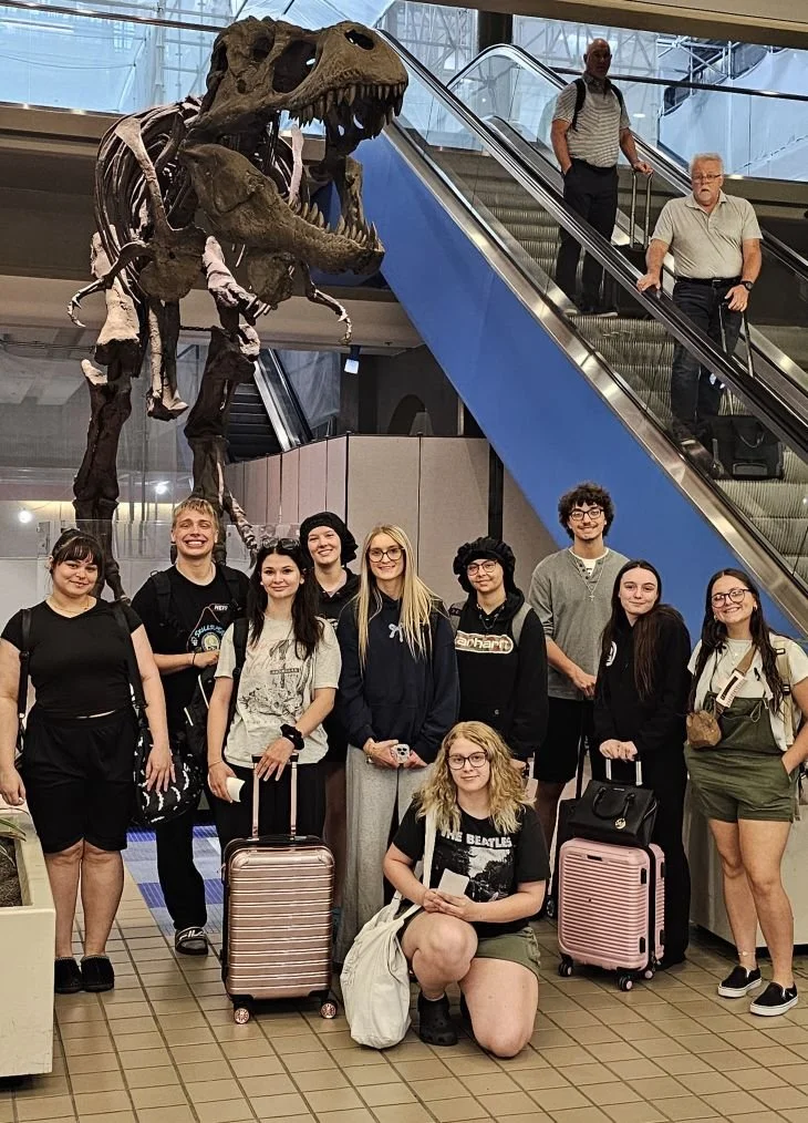 LCCTC SkillsUSA kids made it through tickets, bag check  and TSA in 40 minutes!  Atlanta and SkillsUSA Nationals -- here we come!!