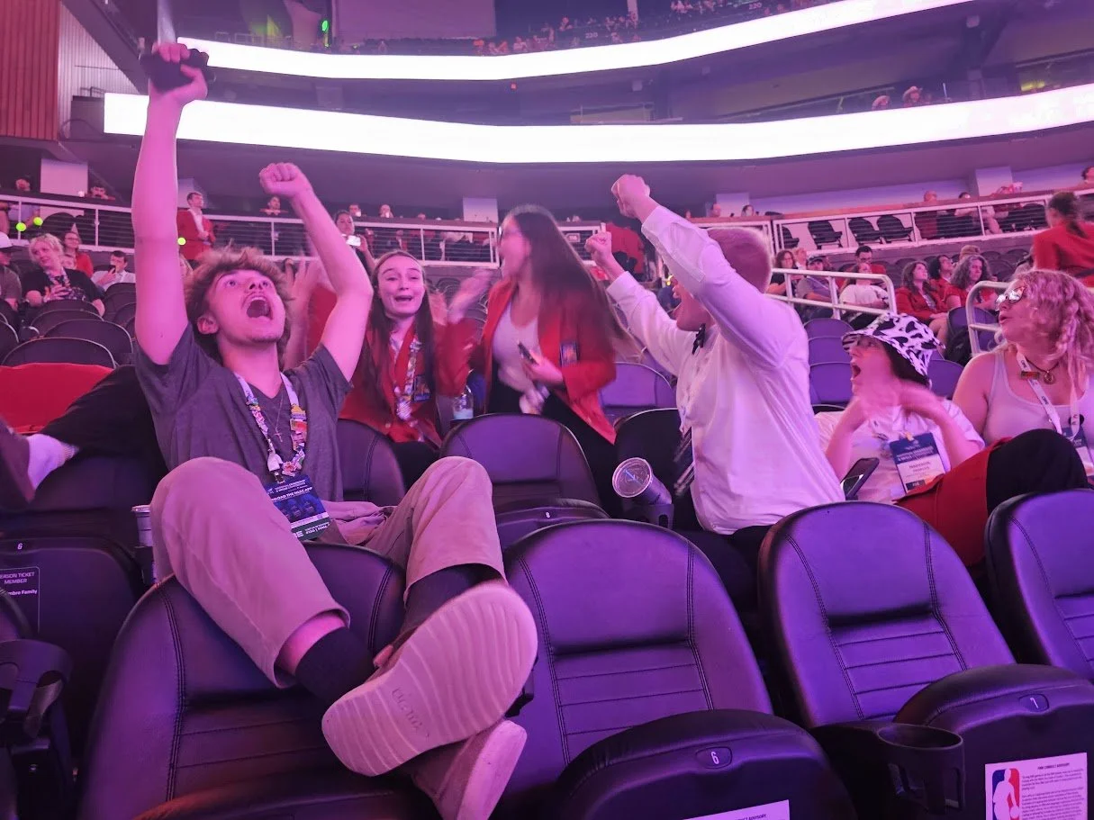 Getting called to the stage as a medalist at SkillsUSA Nationals