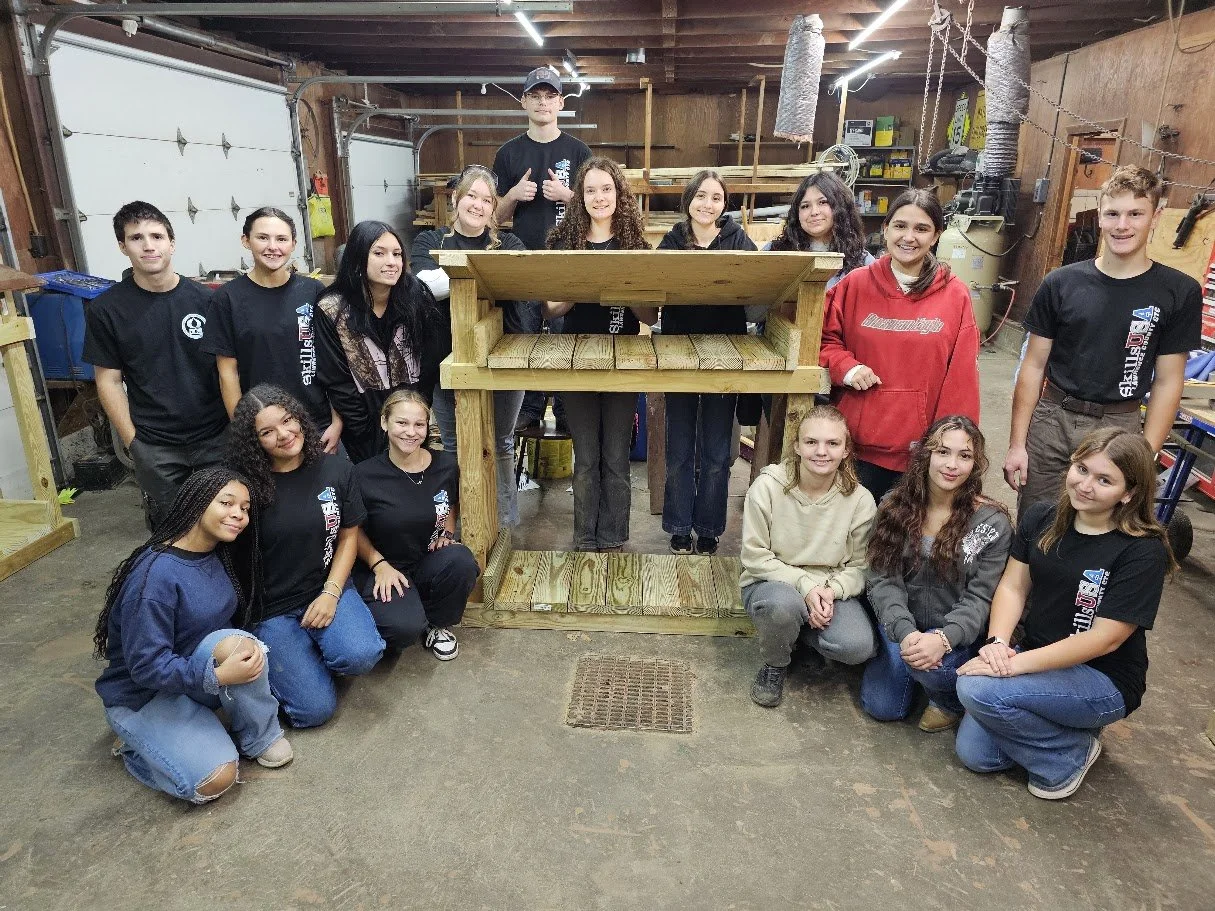 SkillsUSA Serves:  YMCA Firebox Build