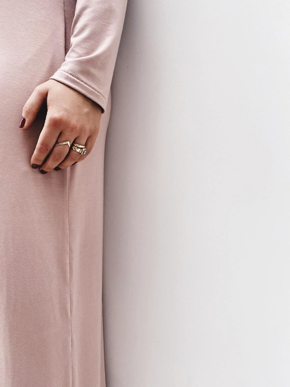 Sasha Jane Handmade pink micromodal jersey maxi dress loungewear pyajamas Bristol