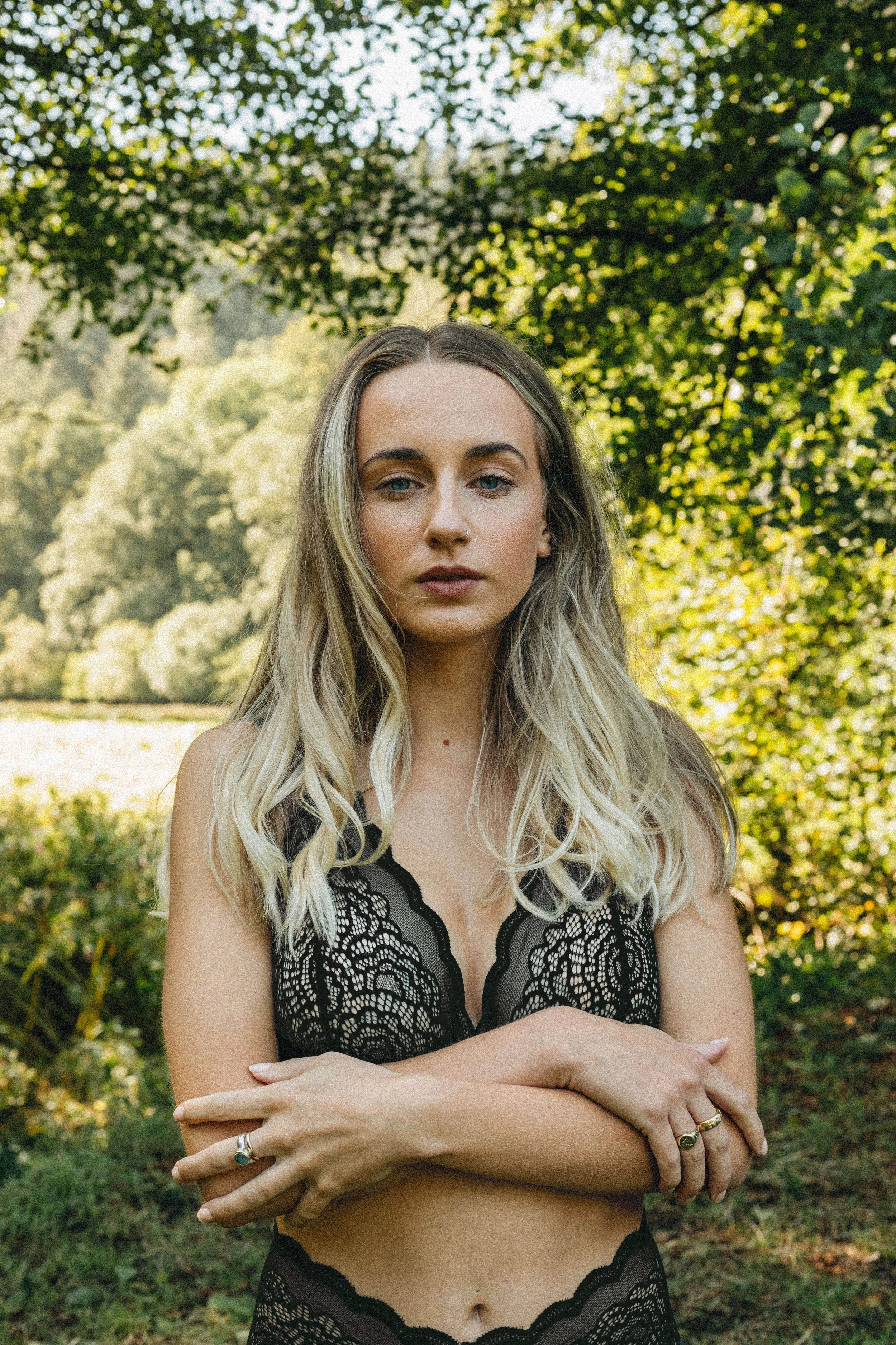 lace high waisted brief and bralette set