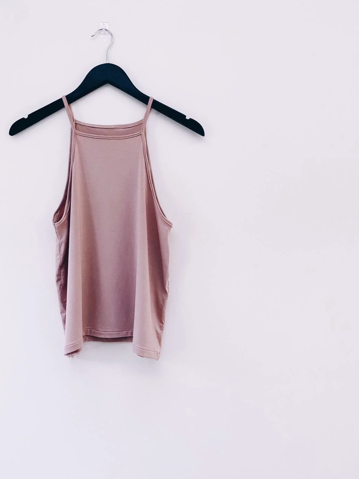 READY TO SHIP Blush pink eco-modal jersey camisole