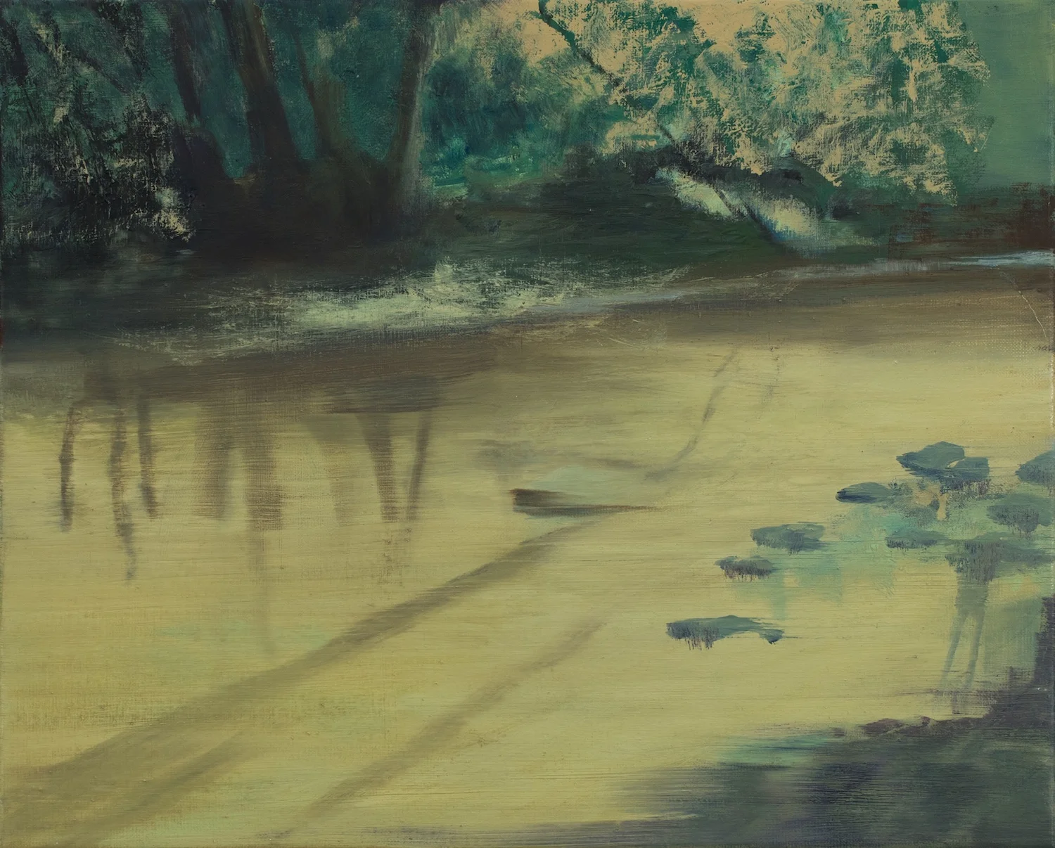 Bottomland, Oil on Linen, 16 x 20 inches