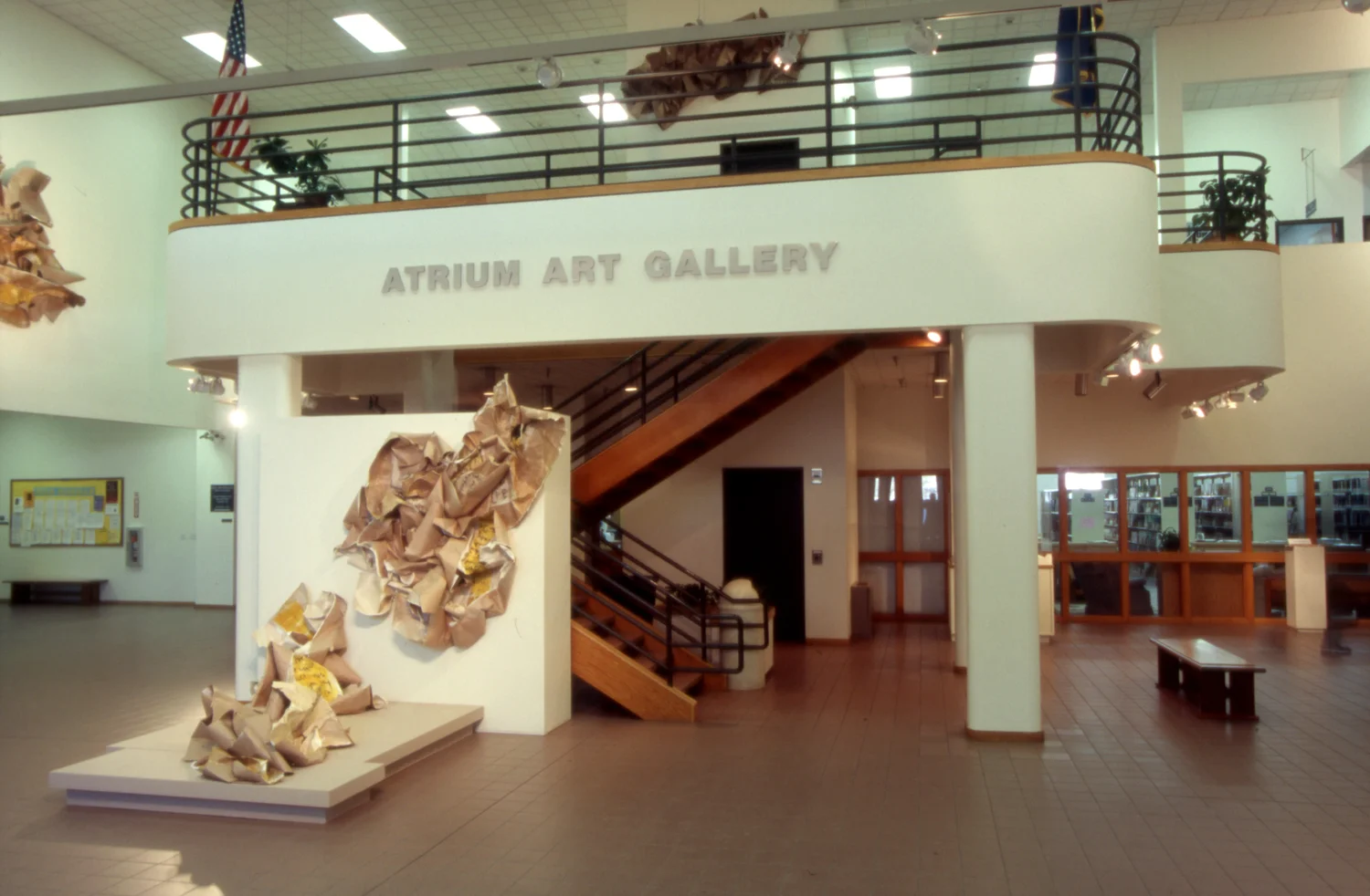 Erratic Locations, University of Southern Maine Lewiston-Auburn, Installation View