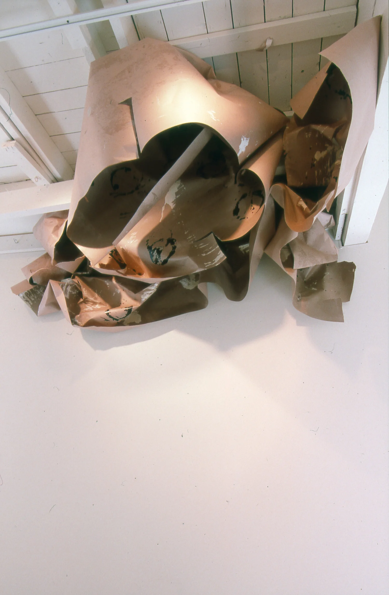 Erratic No. 6, Center for Maine Contemporary Art, Builders Paper, Dimensions Variable