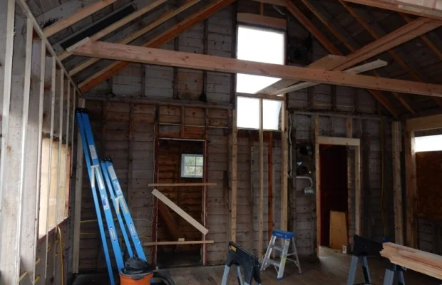 artist studio renovation