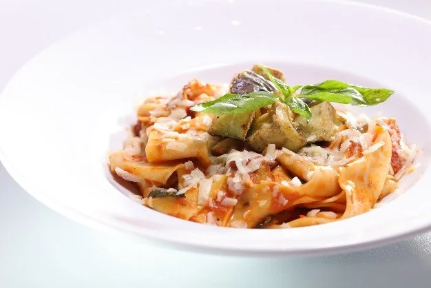 Pasta Norma with Pappardelle