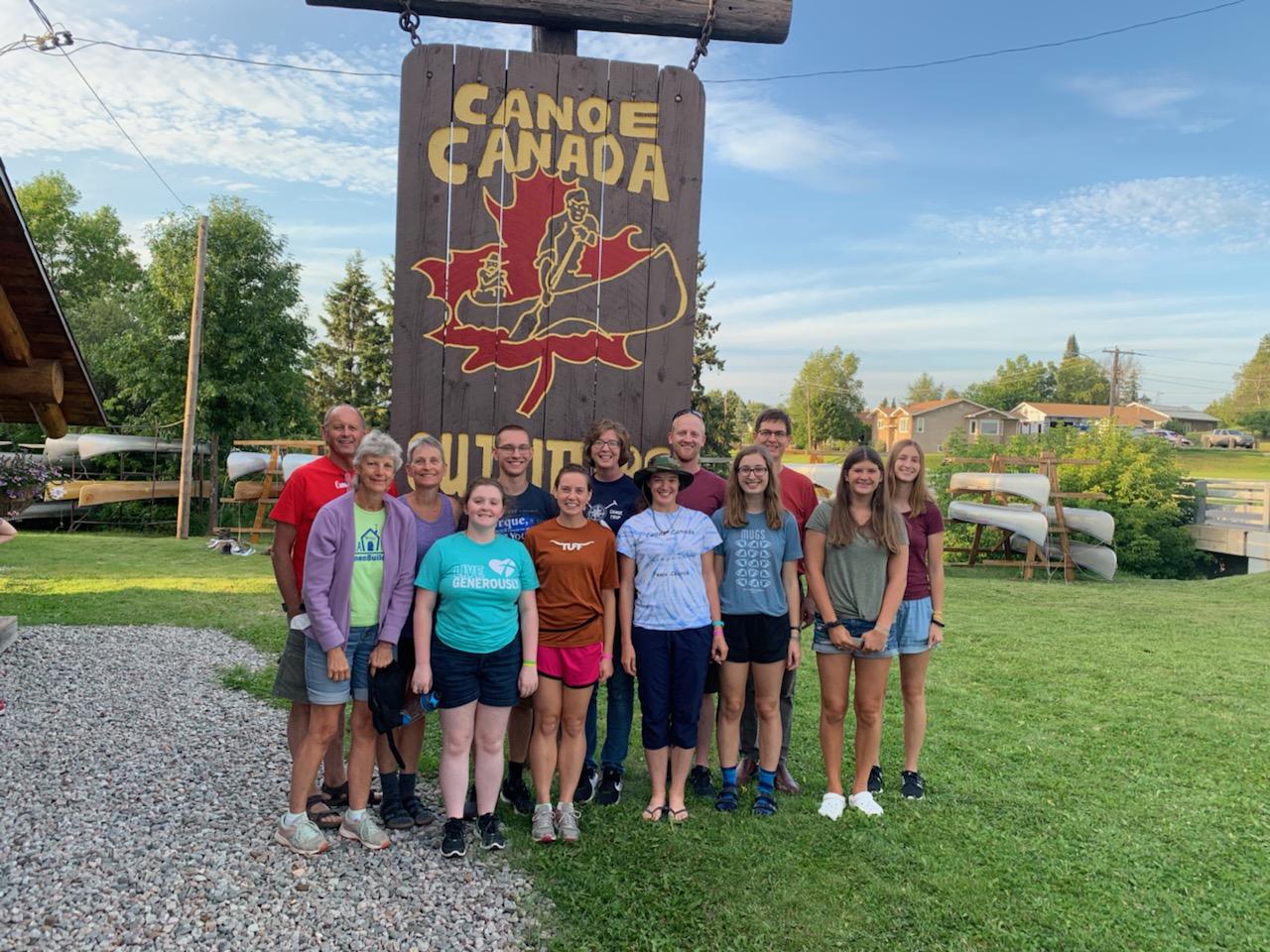 The 2019 Canada Canoe Crew!