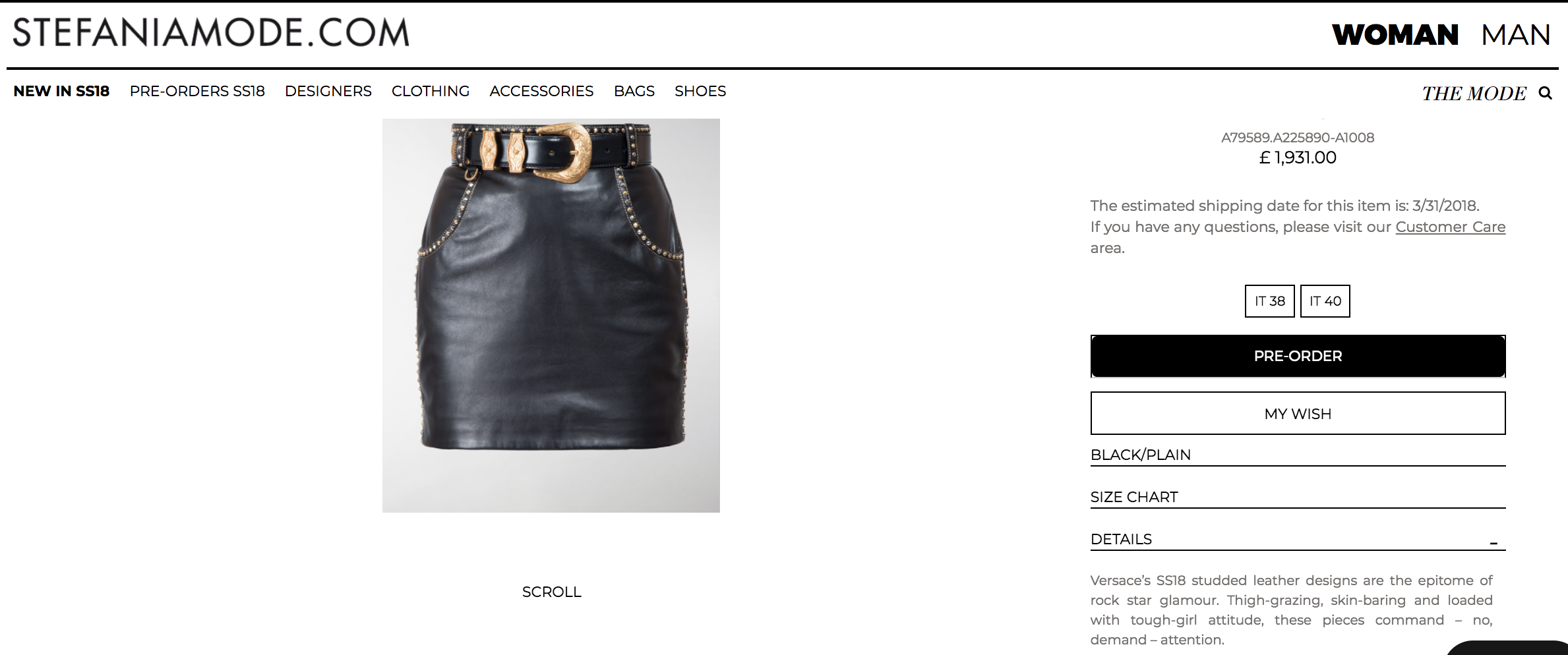 Stefania Mode Farfetch Lauren Phillips