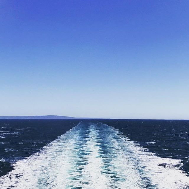 The path will be what it wants to be. #path #oceanblue #basscoast #boat #ocean #righteousness #oceantalks #fluidity #blue #horizon