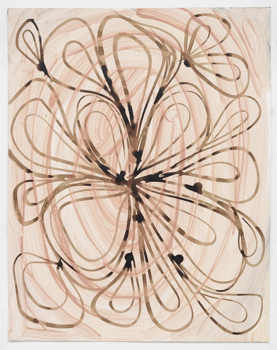 Gouache and walnut ink on paper 9.5”x 12” 2010