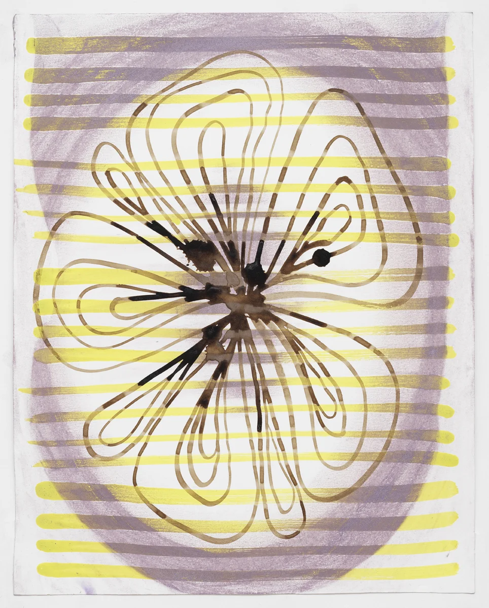 Gouache, walnut ink, and pastel on paper 9.5”x 12” 2010