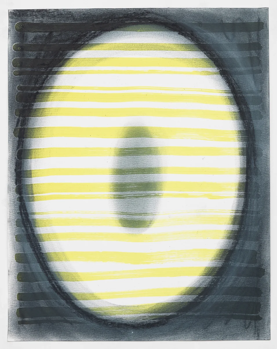 Gouache and pastel on paper 9.5”x 12” 2010