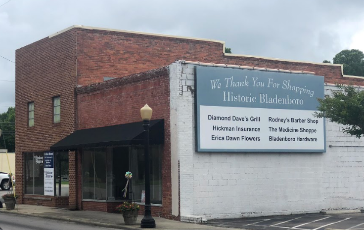 Small business owners support downtown Bladenboro.