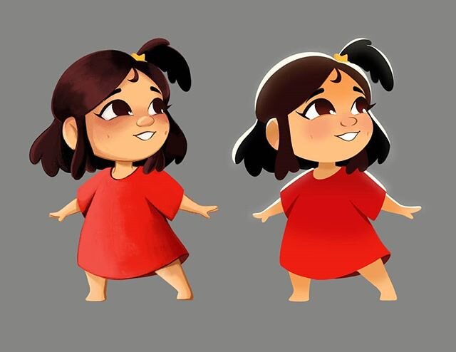 Character reveal time! Meet Hana, the protagonist of Night Shift🌙☀️ She's a bouncy and lively young girl, full of curiosity and wonder~ .
.
For more on Hana and the other characters, check out our website (link in bio!)🌠
.
.
#animatedshort #animati