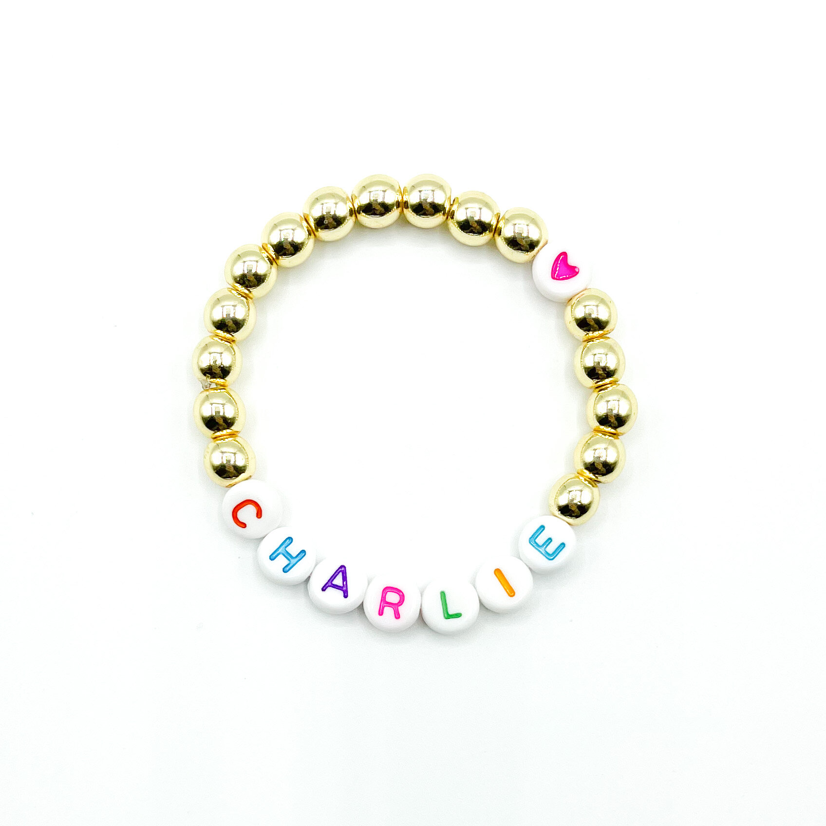Mini Custom Letter Bracelet — SWELLmade Design Studio