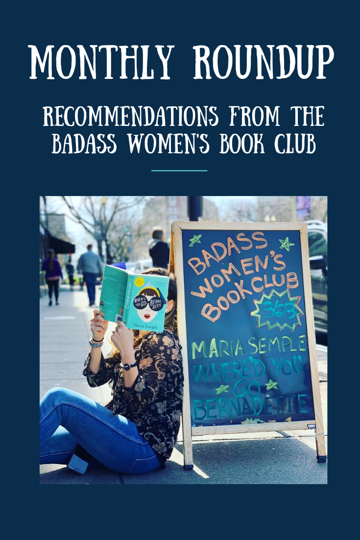 March Roundup: Recommendations from the Badass Women's Book Club 