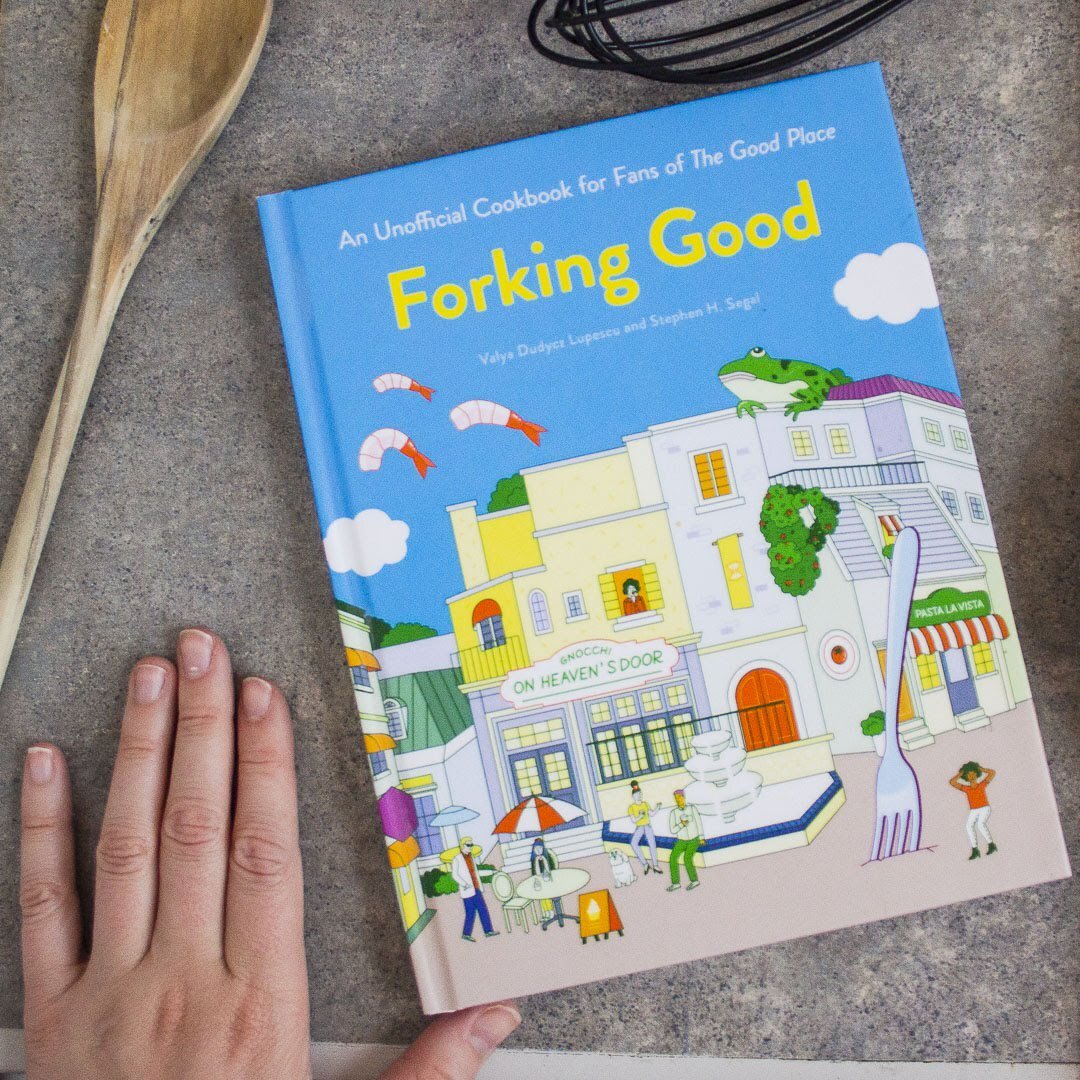 Get your copy of the unofficial cookbook for fans of NBC’s The Good Place.