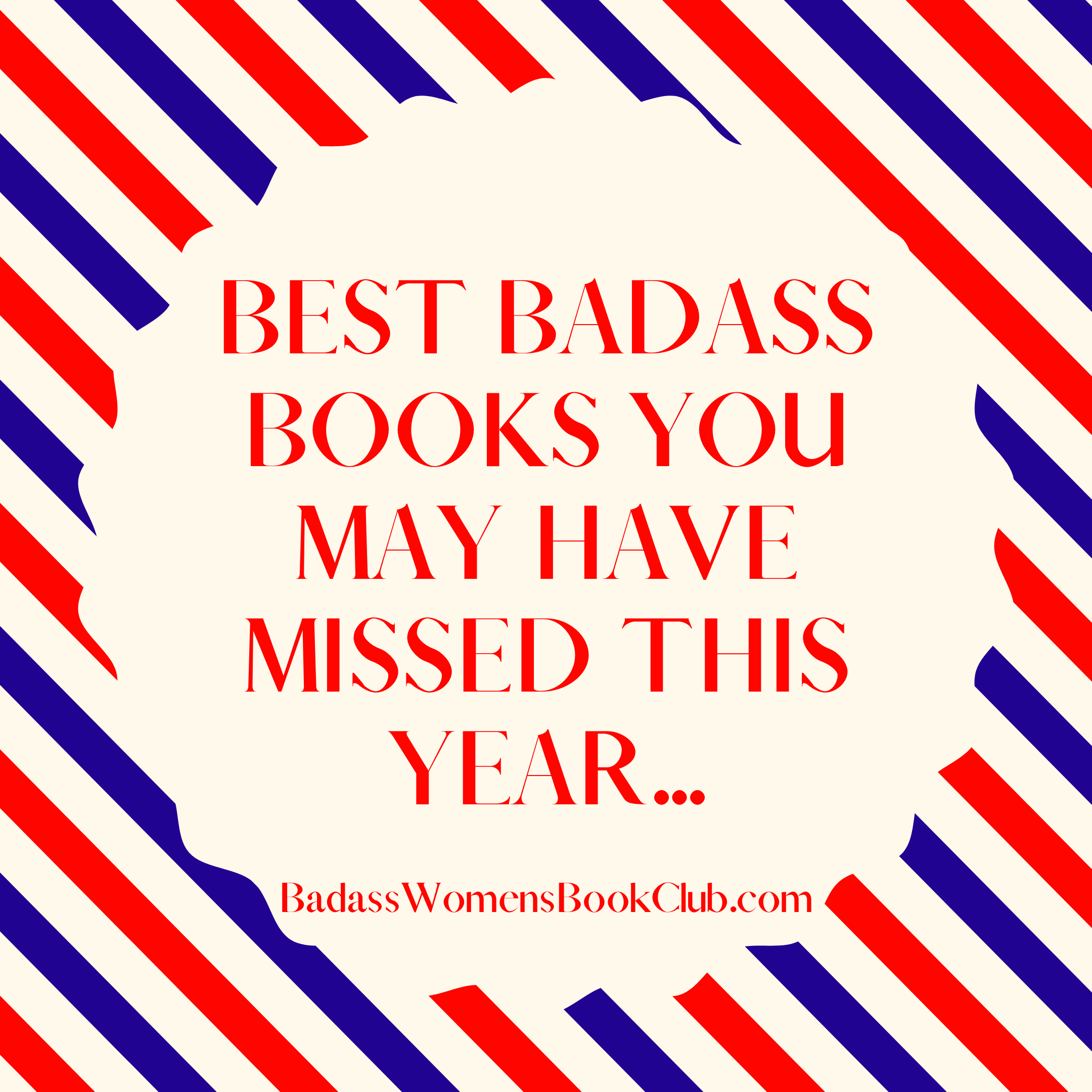 Best Badass Books You May Have Missed this Year