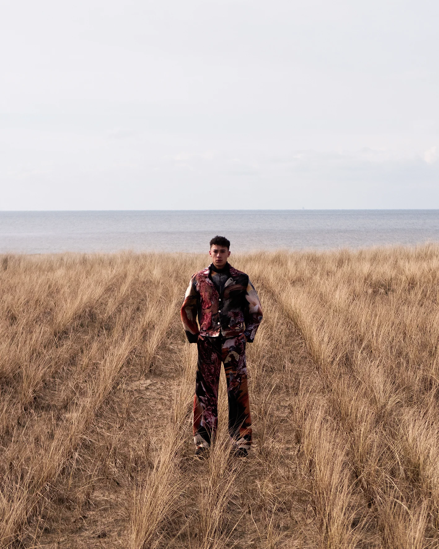 David Freeman for MOAM X Zalando bij Hargen aan zee, maart 2018 © Willem Sizoo
