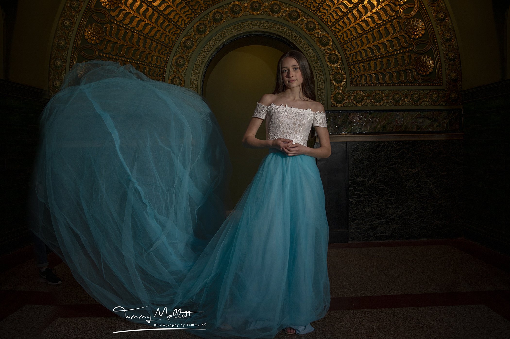 Turquoise Flying Tulle - Skirt Only