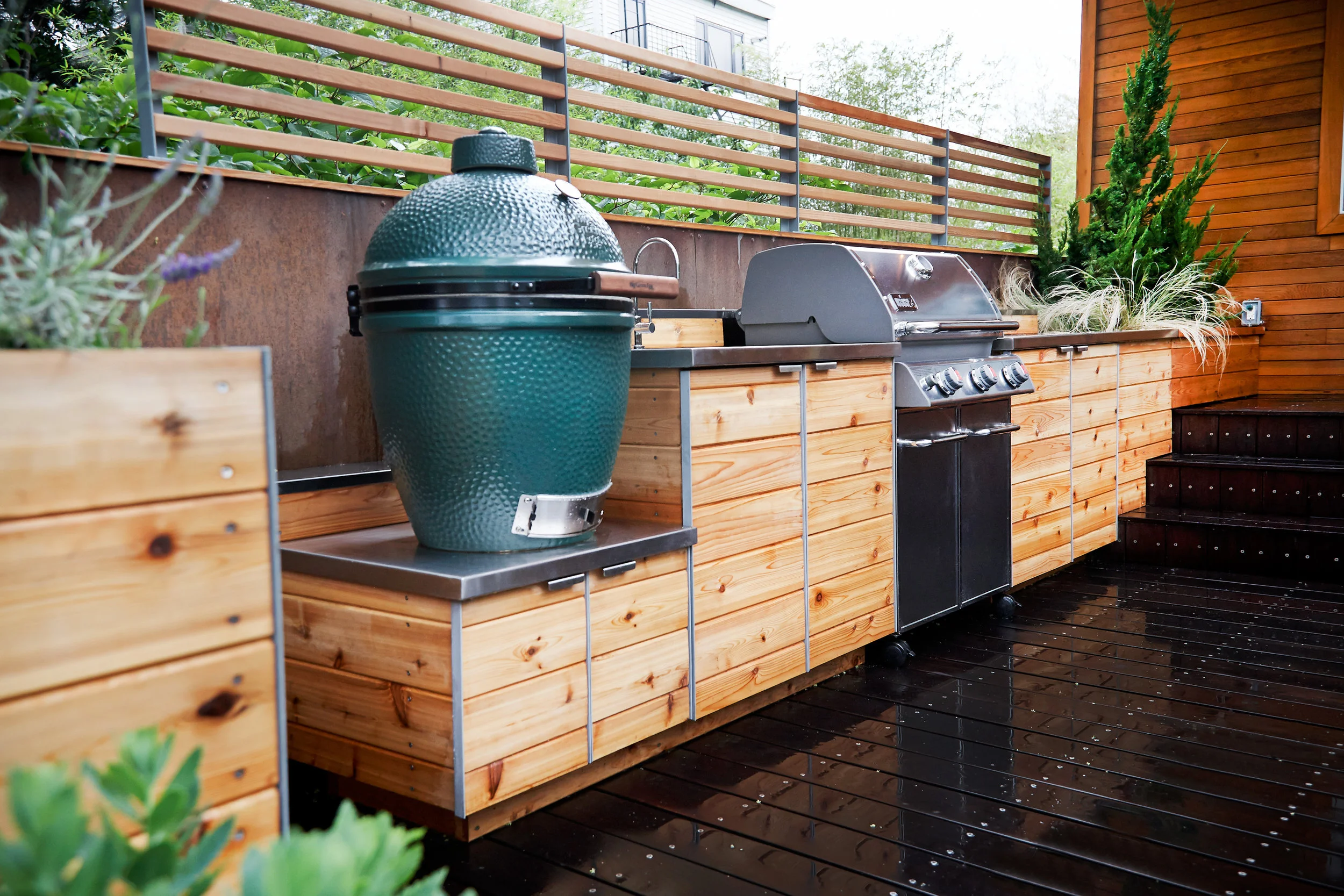 Outdoor Kitchen Bbq Design Brooklyn Nyc